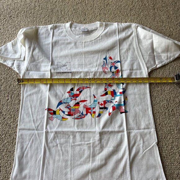 🎀 Buy 2 Get 1 Free 🎀 Arkana Memorial Caen Normandie T-Shirt Made in France - Picture 6 of 7